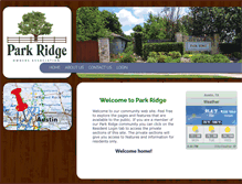 Tablet Screenshot of parkridgehoa.com